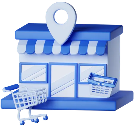 Magasin  3D Icon