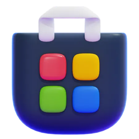 Magasin  3D Icon