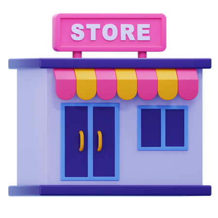 Magasin  3D Icon