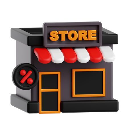 Magasin  3D Icon