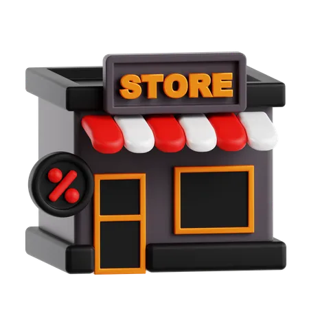 Magasin  3D Icon