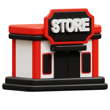 Magasin  3D Icon