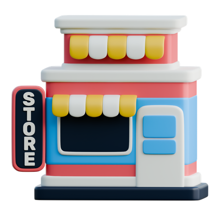 Magasin  3D Icon