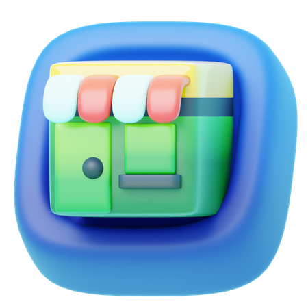 Magasin  3D Icon