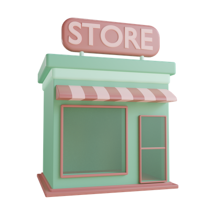 Magasin  3D Icon