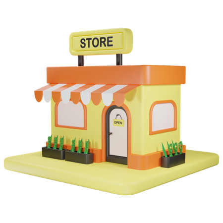 Magasin  3D Icon