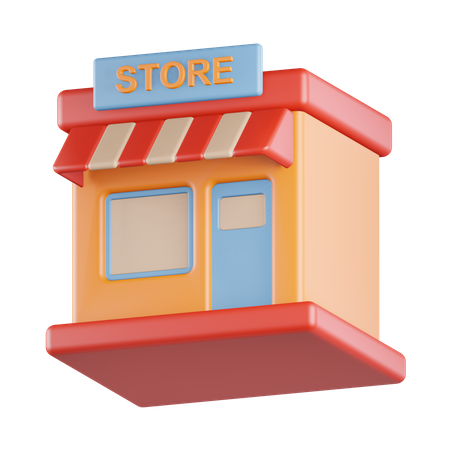 Magasin  3D Icon