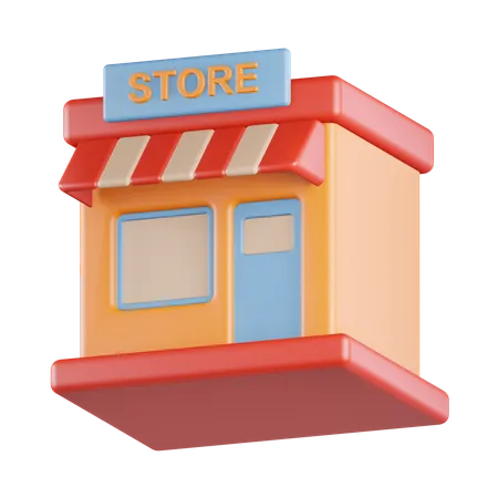 Magasin  3D Icon