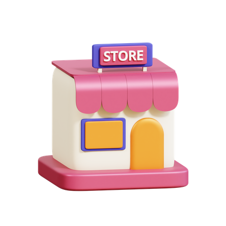 Magasin  3D Icon