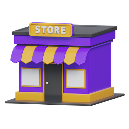 Magasin  3D Icon