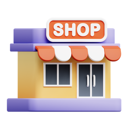 Magasin  3D Icon