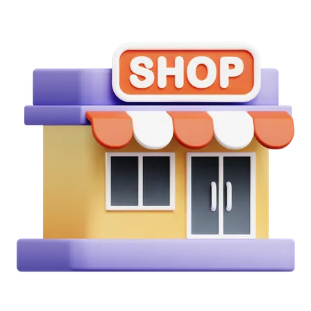 Magasin  3D Icon