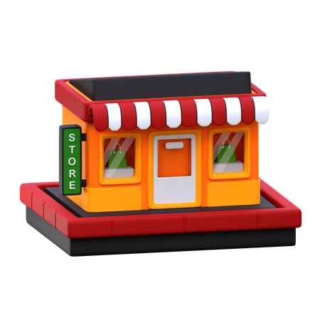 Magasin  3D Icon