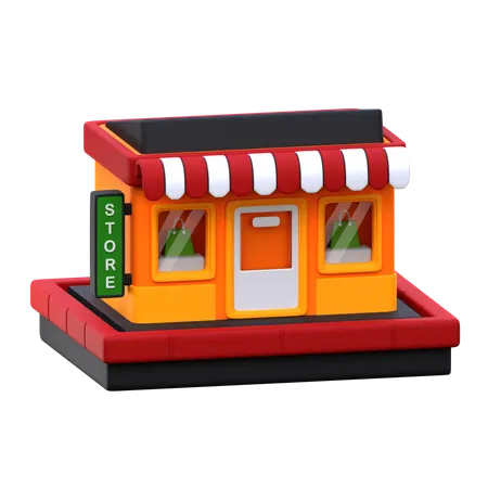 Magasin  3D Icon