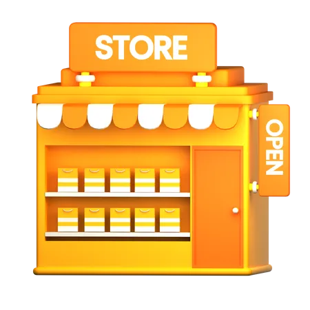 Magasin  3D Icon