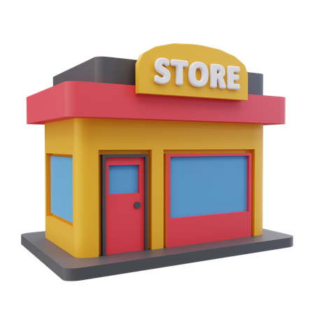 Magasin  3D Icon