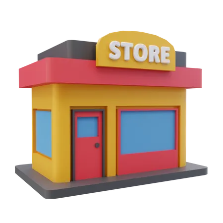 Magasin  3D Icon