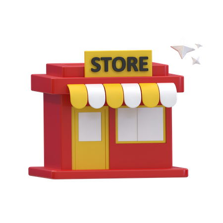 Magasin  3D Icon