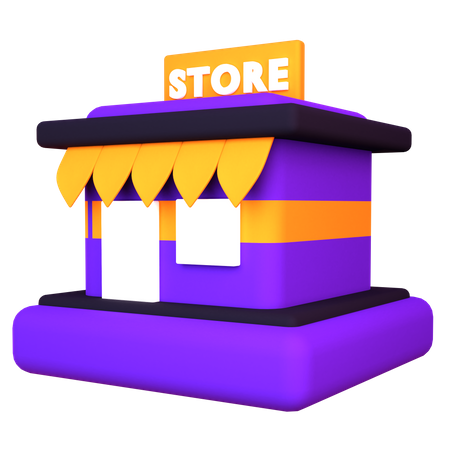 Magasin  3D Icon