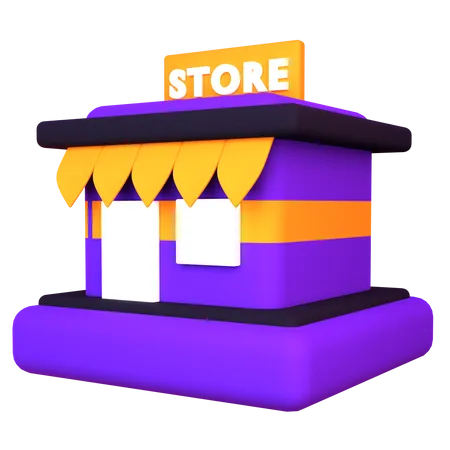 Magasin  3D Icon