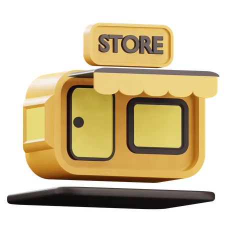 Magasin  3D Icon