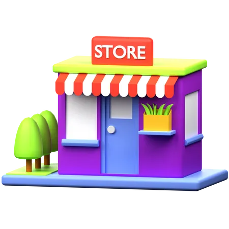 Magasin  3D Icon