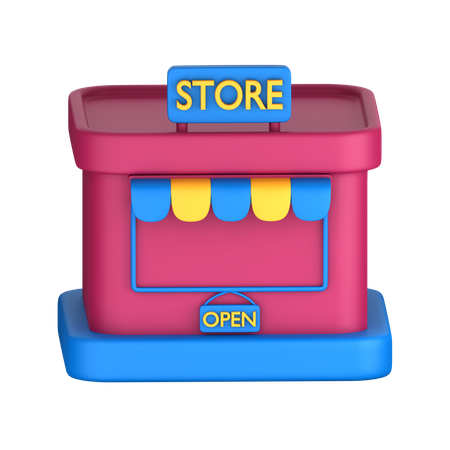 Magasin  3D Icon