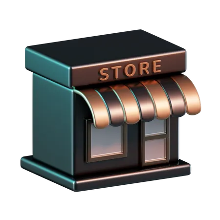 Magasin  3D Icon