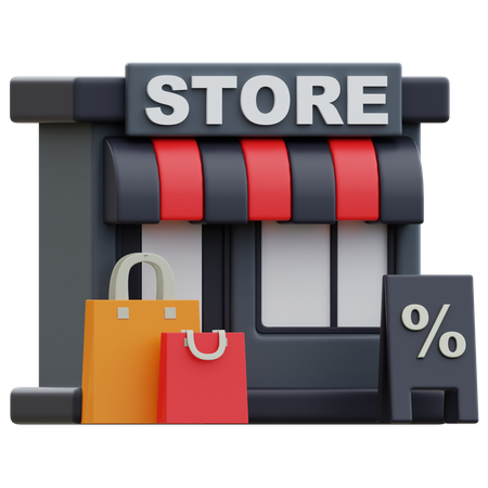 Magasin  3D Icon