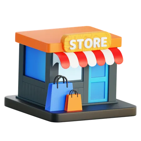 Magasin  3D Icon