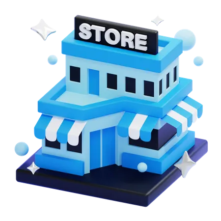 Magasin  3D Icon