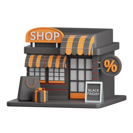 Magasin  3D Icon