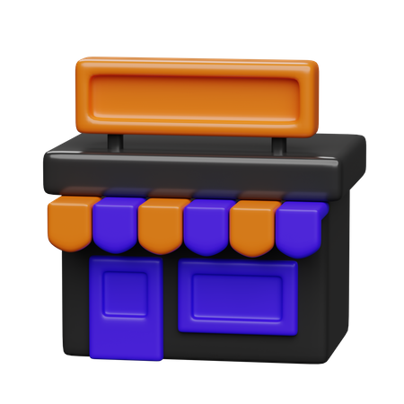 Magasin en ligne  3D Icon