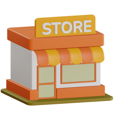 Magasin  3D Icon