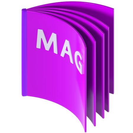 Magazine  3D Icon