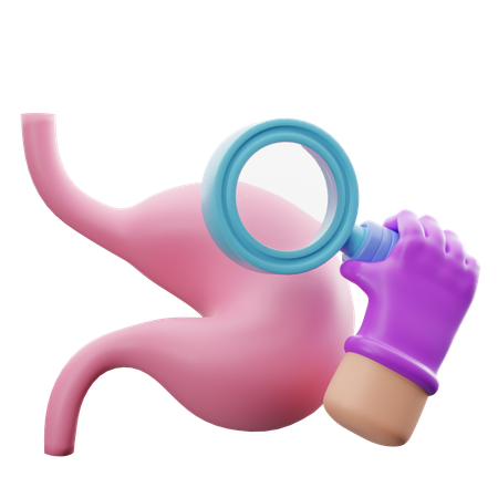 Magenuntersuchung  3D Icon