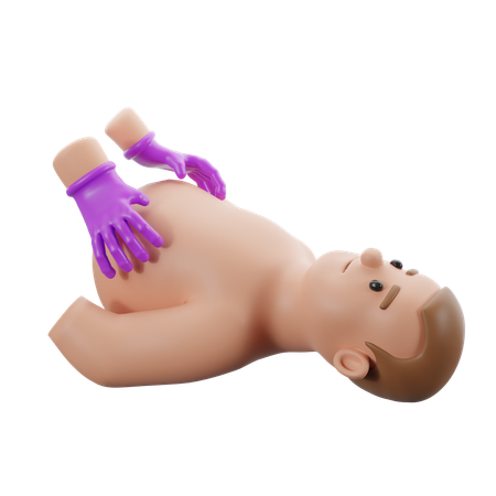 Magen- oder Darmuntersuchung  3D Icon