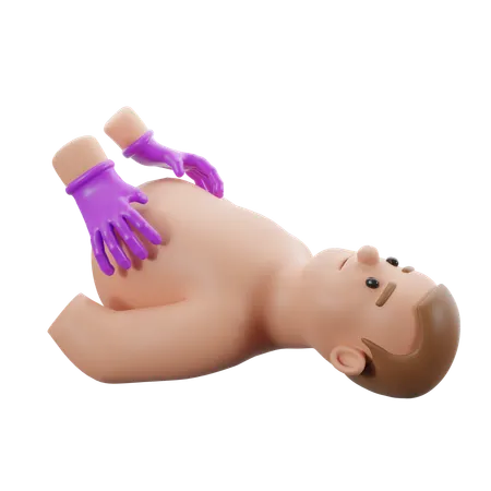 Magen- oder Darmuntersuchung  3D Icon