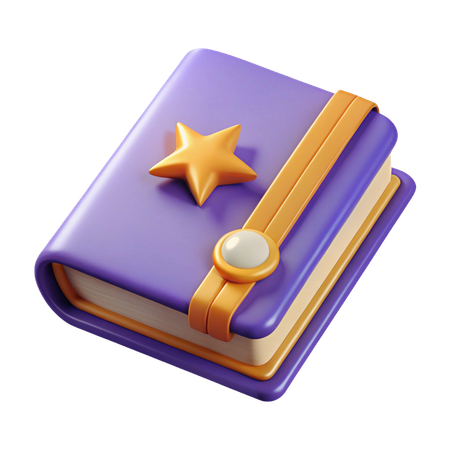 Magic Book  3D Icon