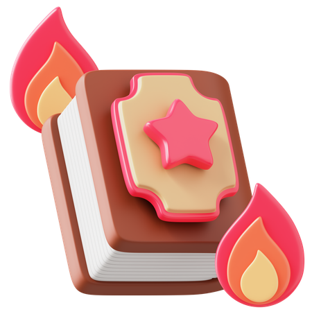 Magic Book  3D Icon