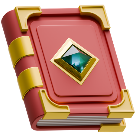 Magic Book  3D Icon