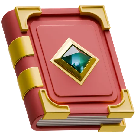 Magic Book  3D Icon