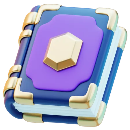 Magic Book  3D Icon