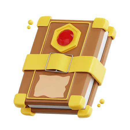 Magic Book  3D Icon