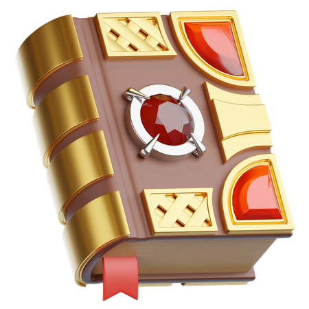 Magic Book  3D Icon