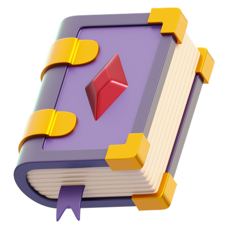 Magic Book  3D Icon