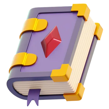 Magic Book  3D Icon