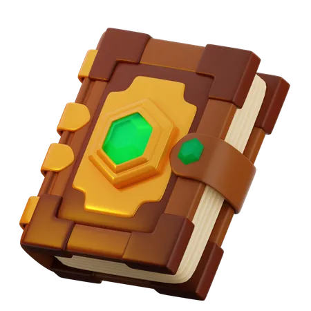Magic Book  3D Icon