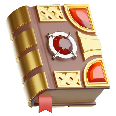 Magic Book  3D Icon