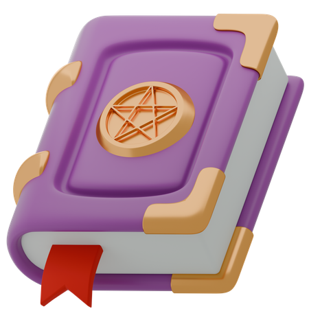 Magic Book  3D Icon